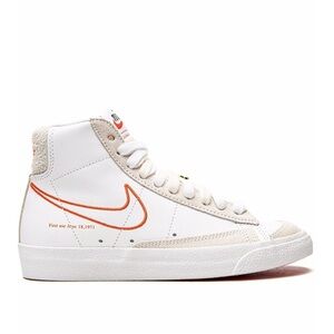Nike Blazer Mid 77 SE “First Use” Sneakers in Orange and White
